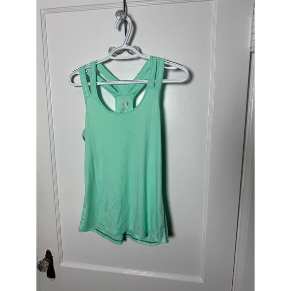 AVIA Athletic Tank Top Racerback Light Green Running Yoga Activewear Women's S - Picture 2 of 4